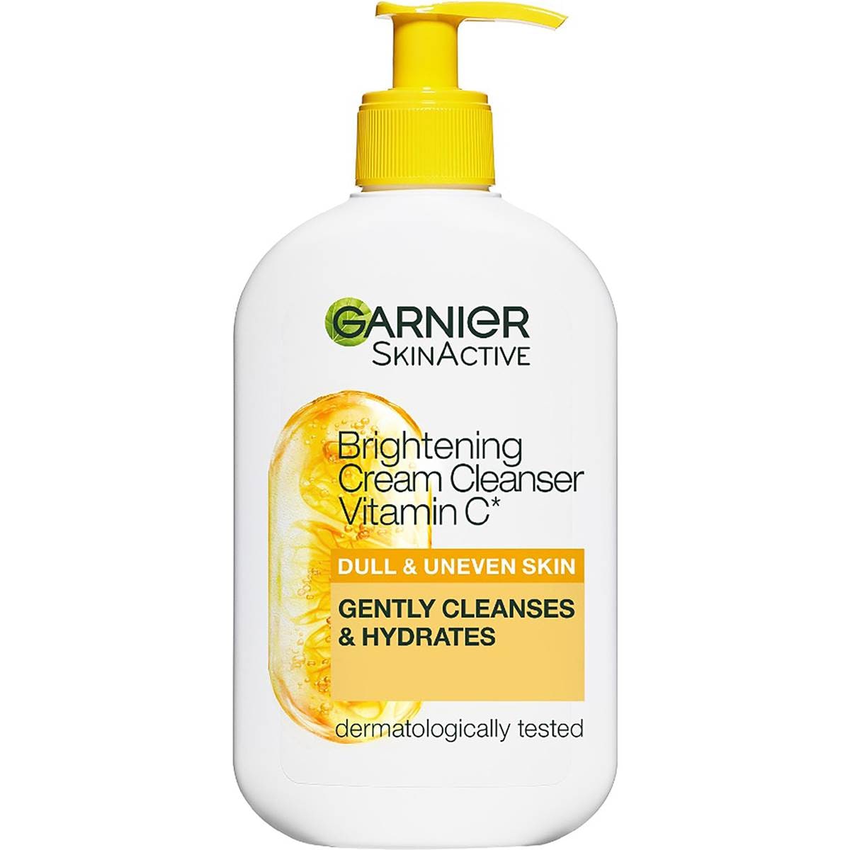 Garnier Skin Active Brightening Cream Cleanser Vitamin C 250mL