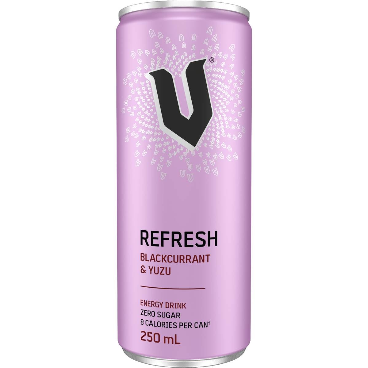 V Refresh Energy Drink Zero Sugar Blackcurrant & Yuzu