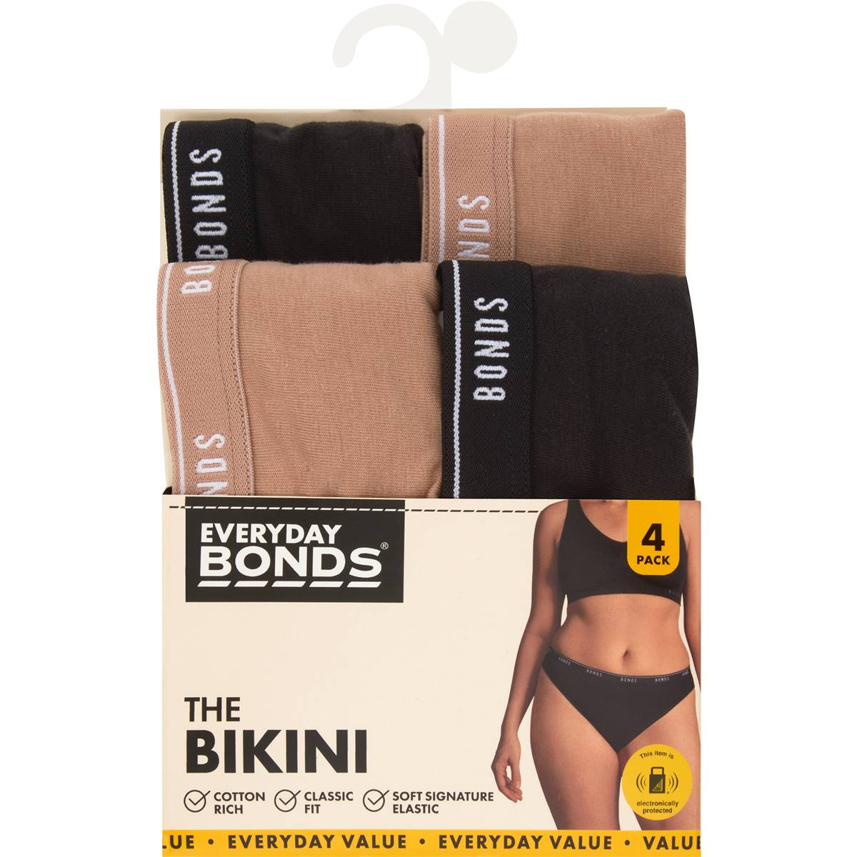 Bonds Ladies The Bikini Underwear Size 10 Assorted