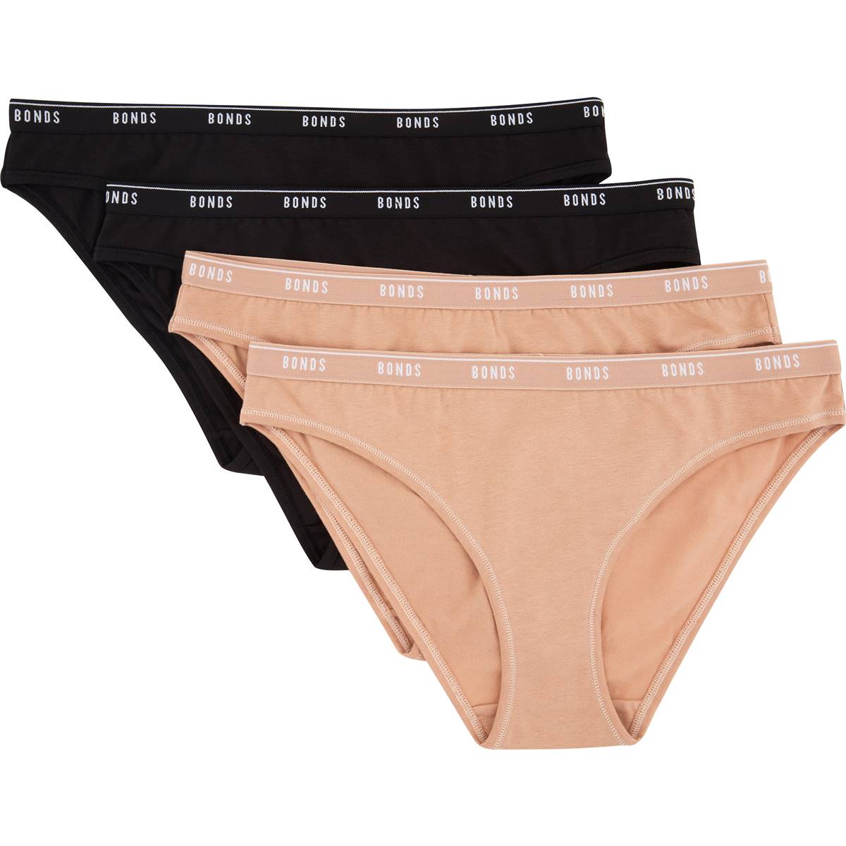 Bonds Ladies The Bikini Underwear Size 14 Assorted