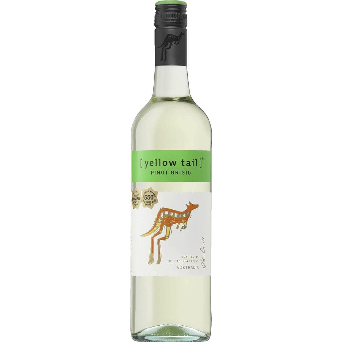 Calories in Yellow Tail Pinot Grigio calcount