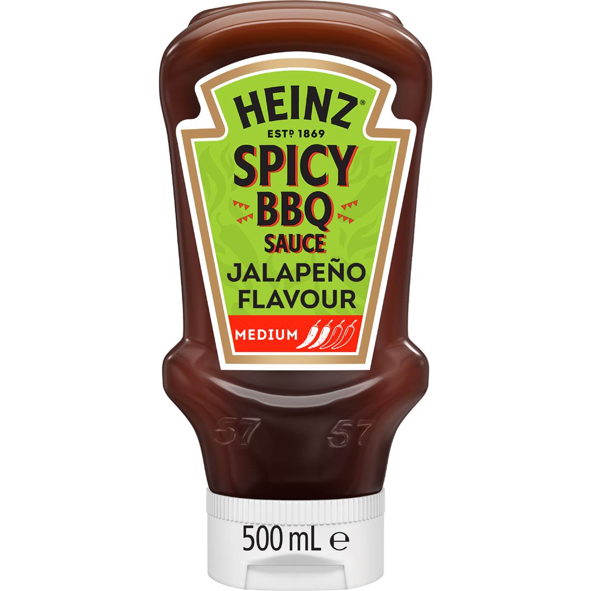 Heinz Spicy BBQ Sauce Jalapeno 500mL