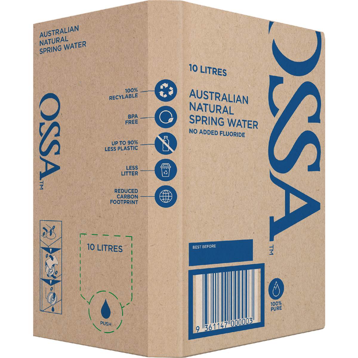 Mt Ossa Australian Natural Spring Water