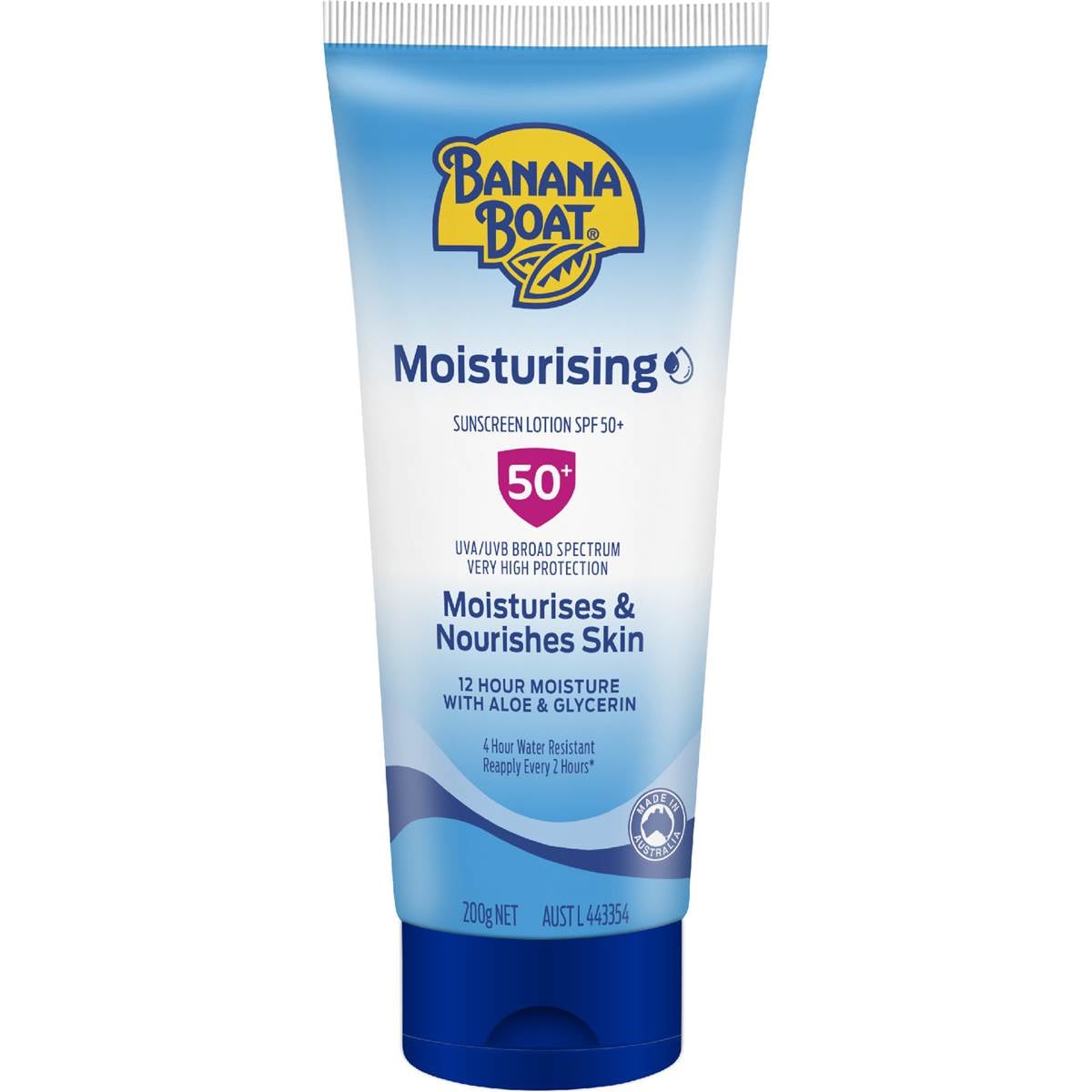Banana Boat SPF 50+ Moisturising Sunscreen Lotion