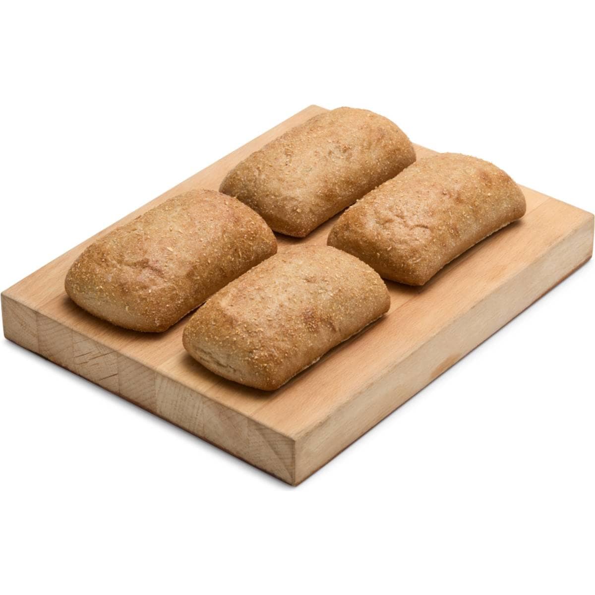 Woolworths Light Rye Ciabatta Rolls