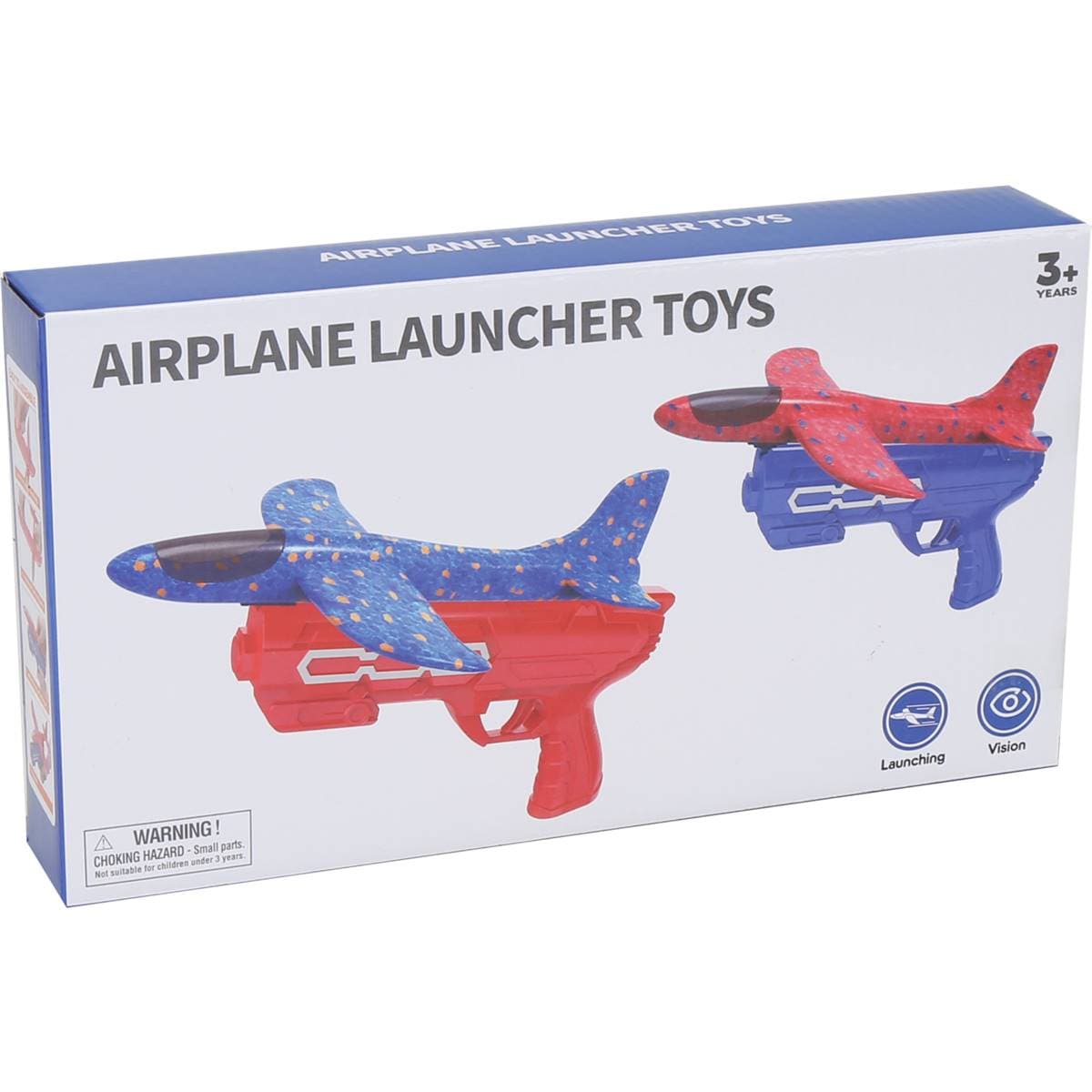 Catapult Plane Gun Airplane Launcher Toy Assorted