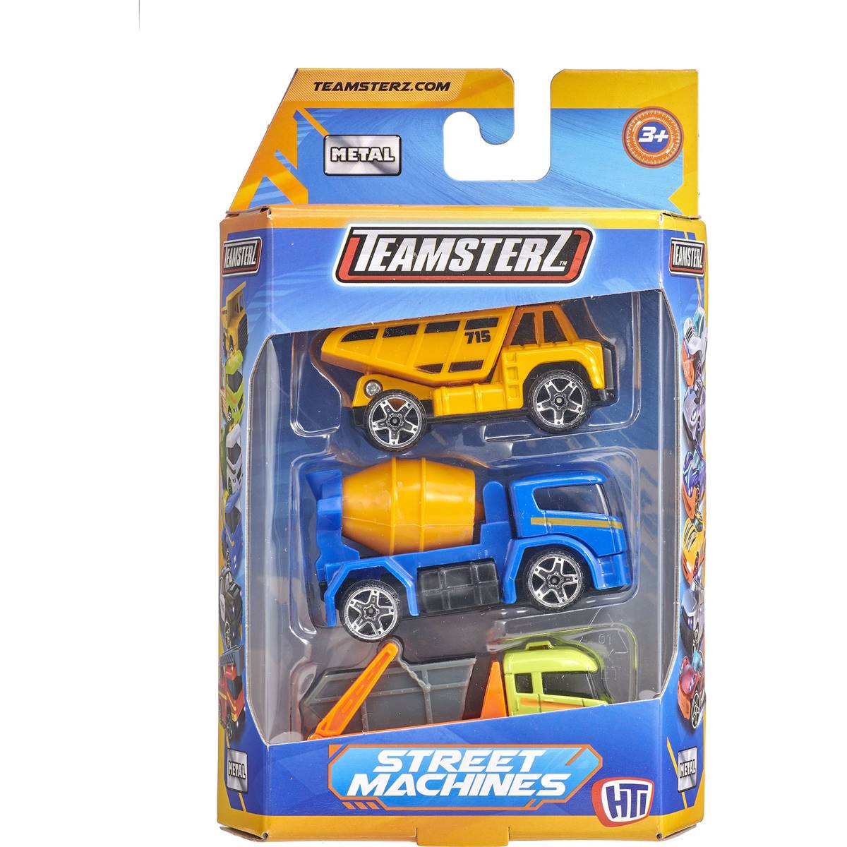 Teamsterz Die Cast Street Machines Assorted 3 pack