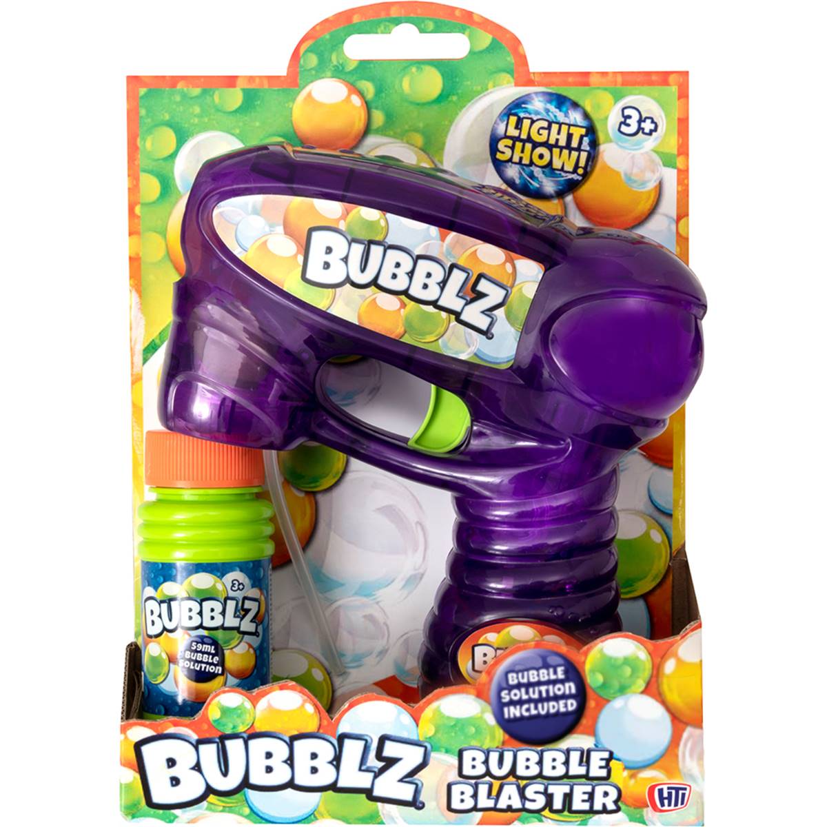 Bubblz Light Show Bubble Blaster Assorted