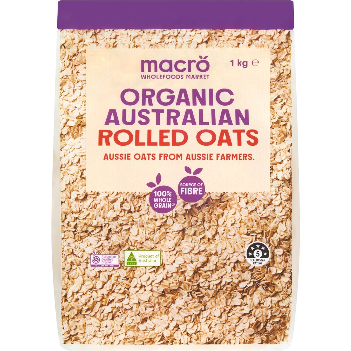 Macro Organic Australian Rolled Oats