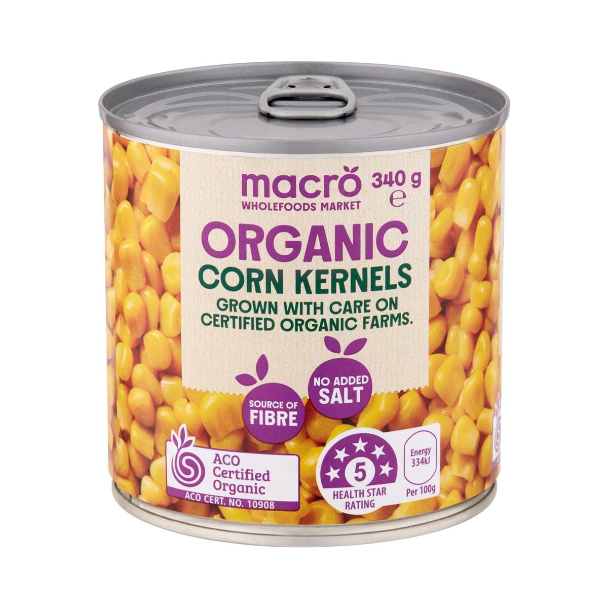 Macro Organic Corn Kernels