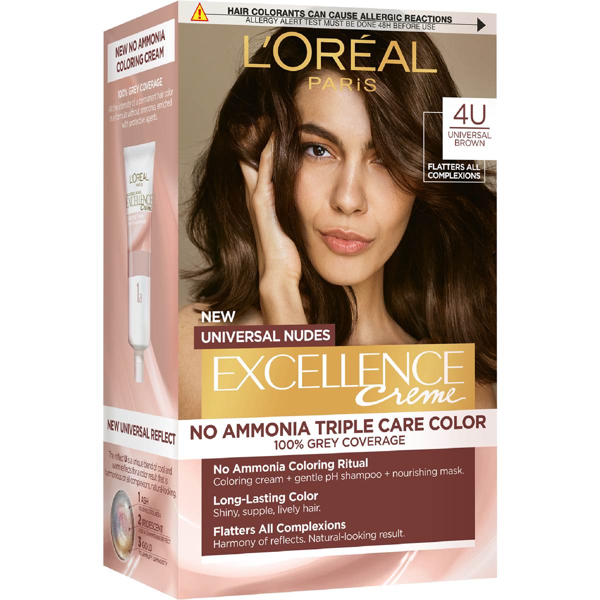 L'Oreal Paris Paris Excellence Creme Nudes 4U Universal Brown each