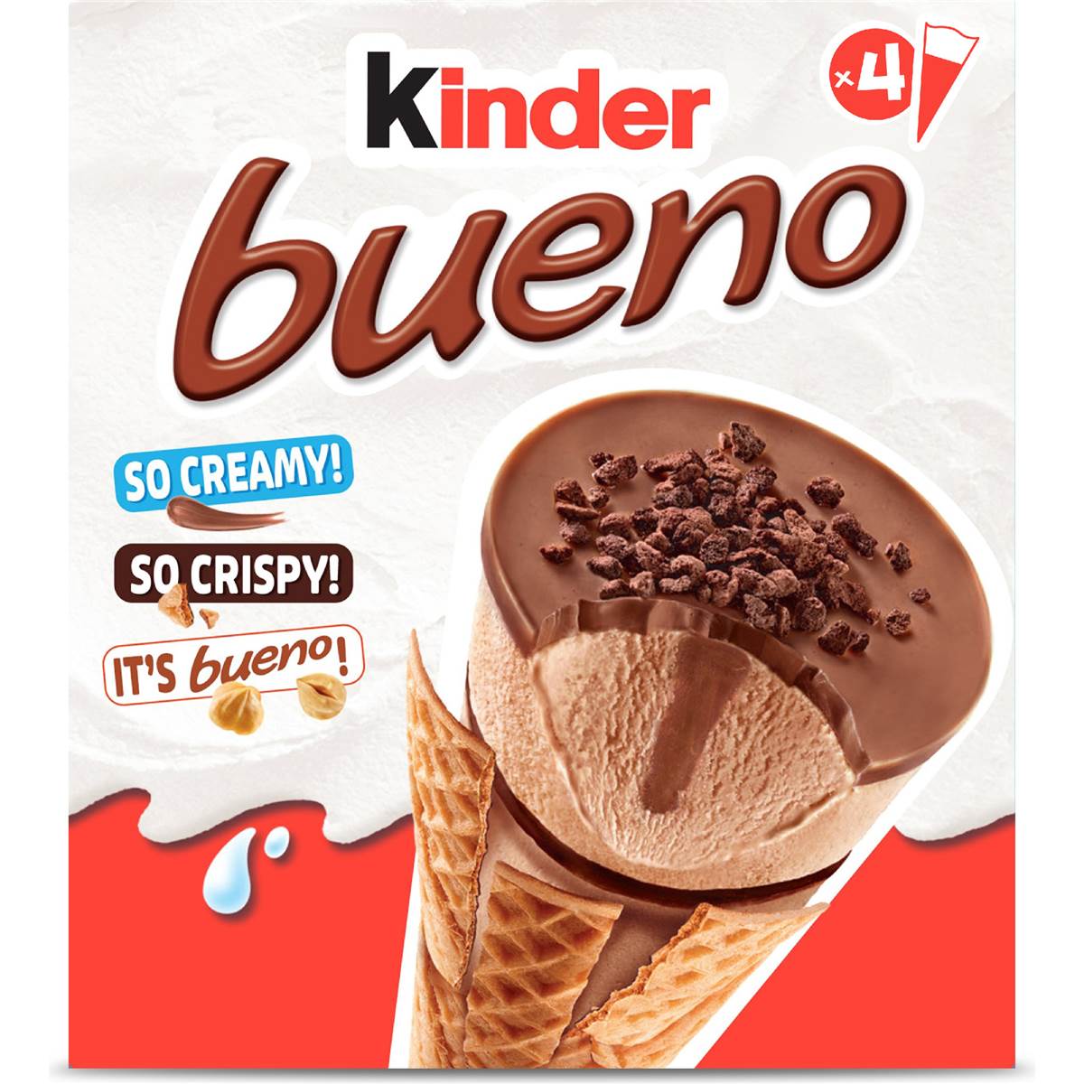 Kinder Bueno Classic Cones 4 pack