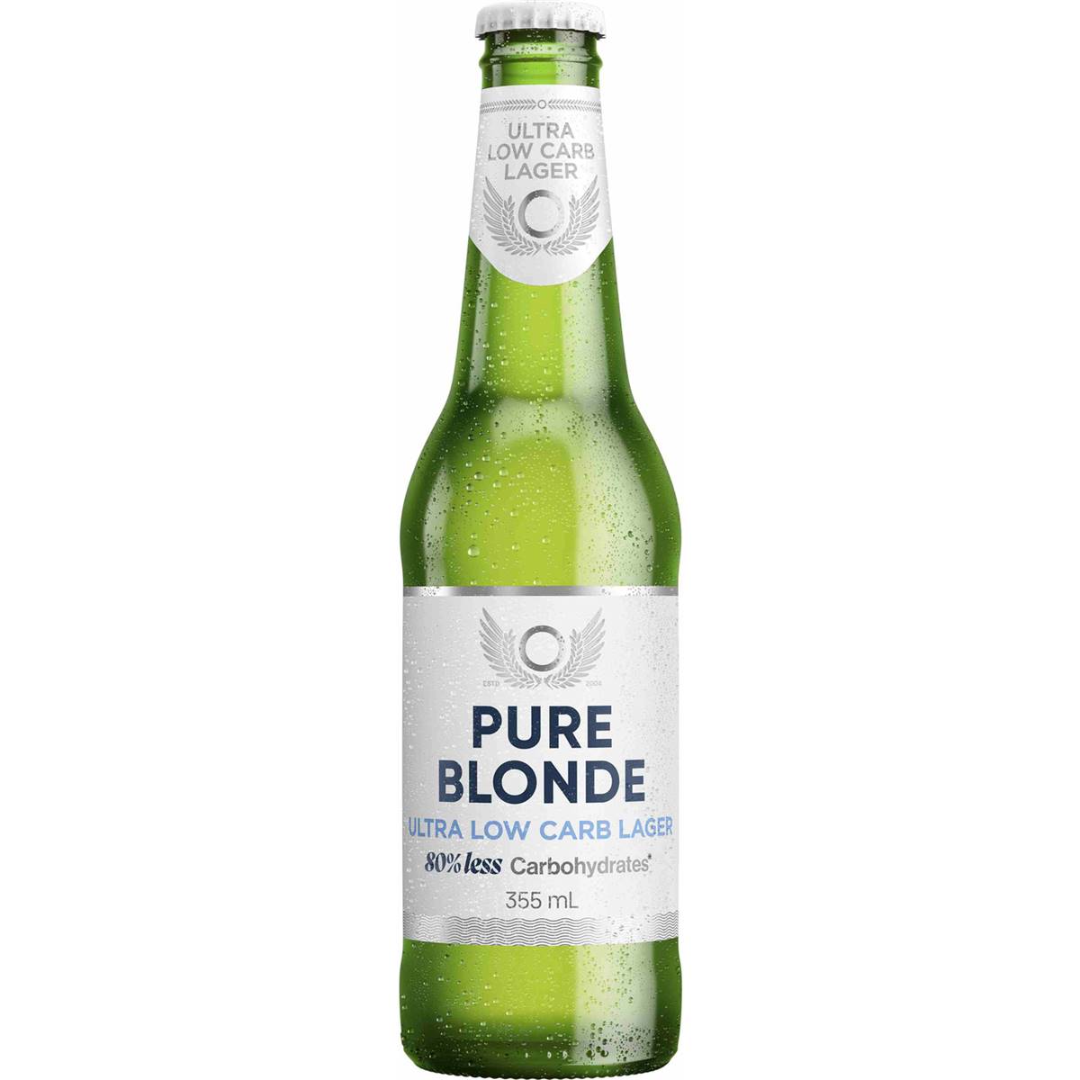 Calories in Pure Blonde Ultra Low Carb Lager Stubby