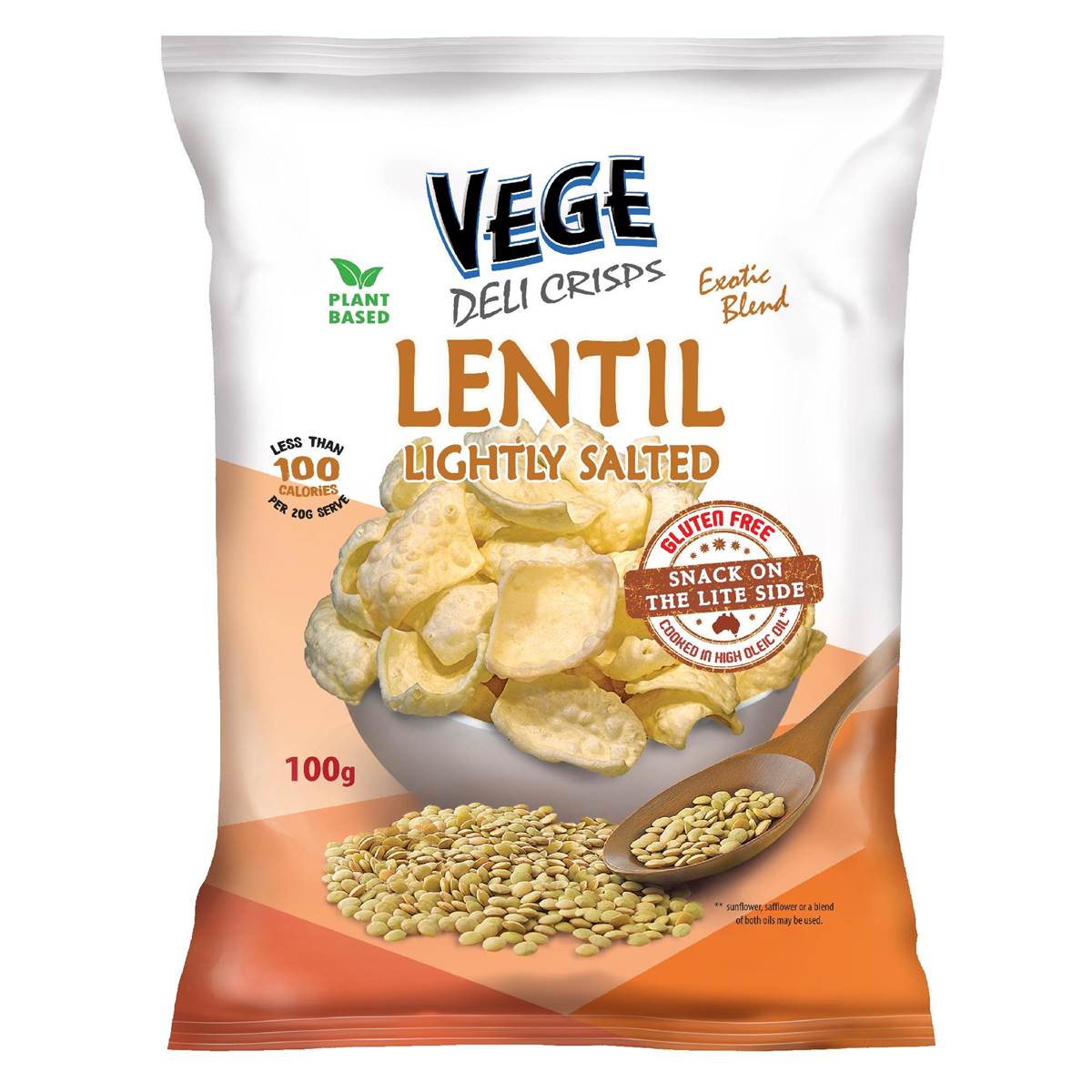 Calories in Vege Chips Deli Crisps Original calcount