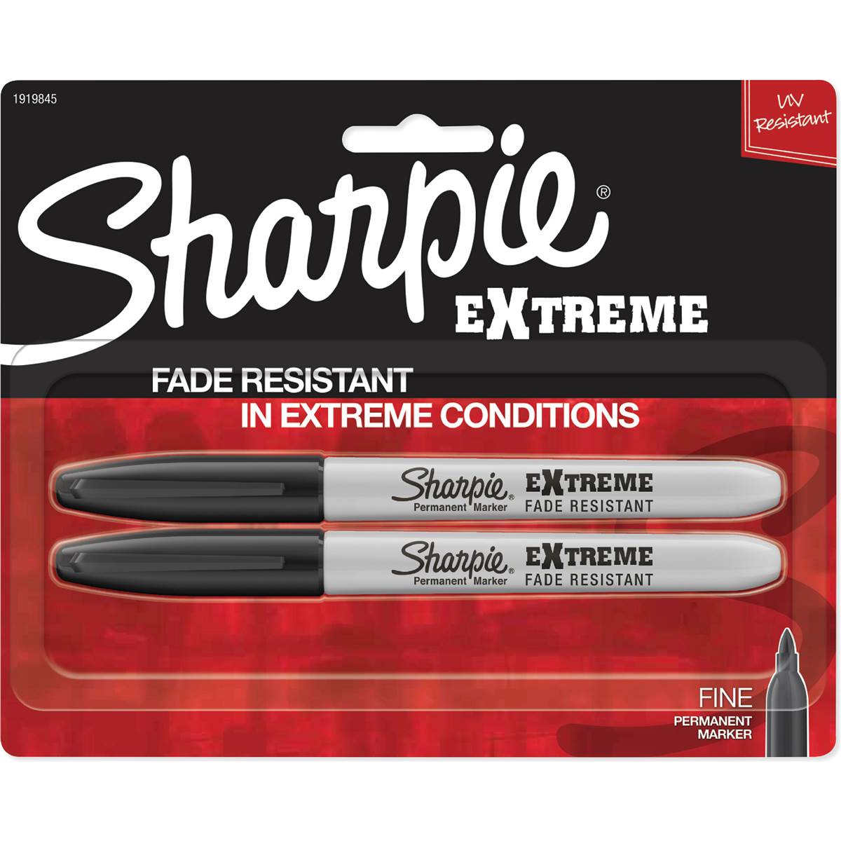 Sharpie Permanent Marker Pens Extreme Fine Tip Black
