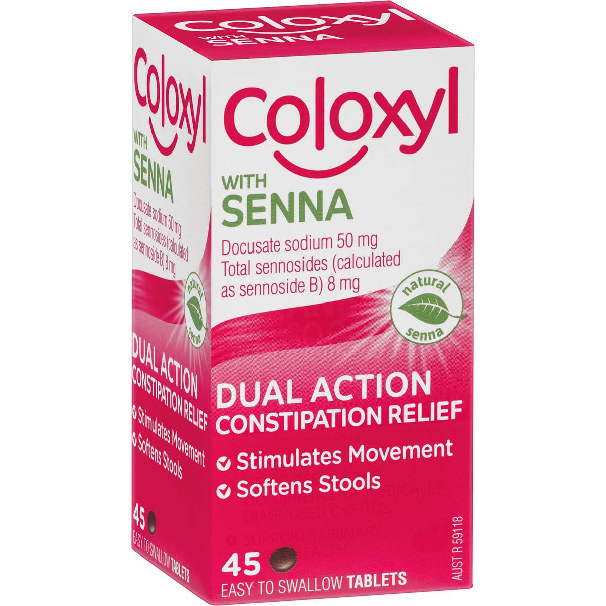 Coloxyl Constipation Relief 120mg Tablets