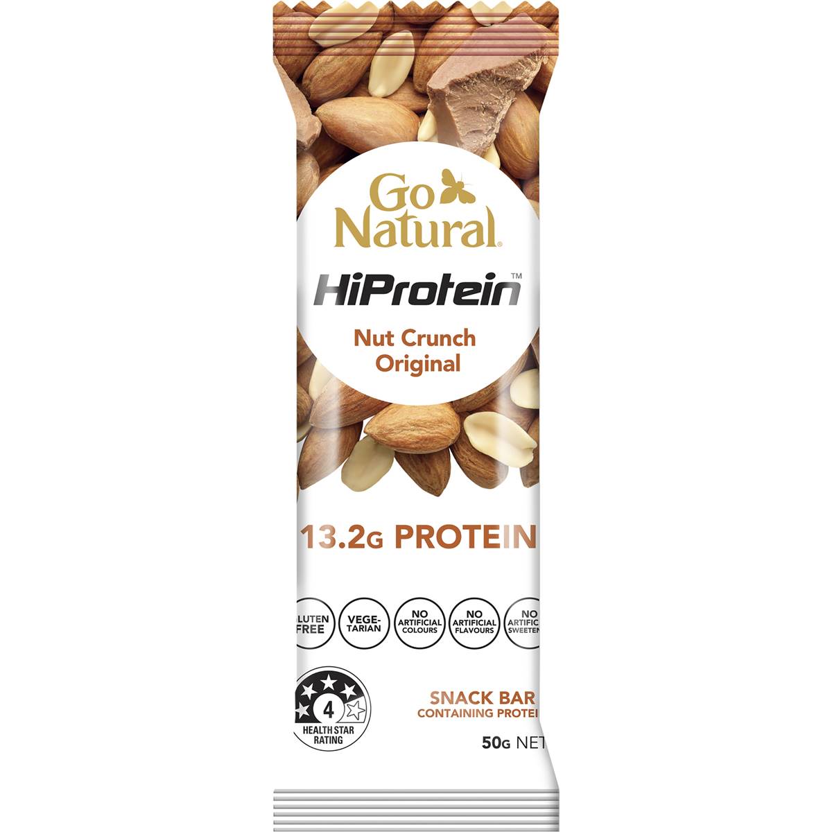 Go Natural High Protein Bar Original 50g | Woolworths