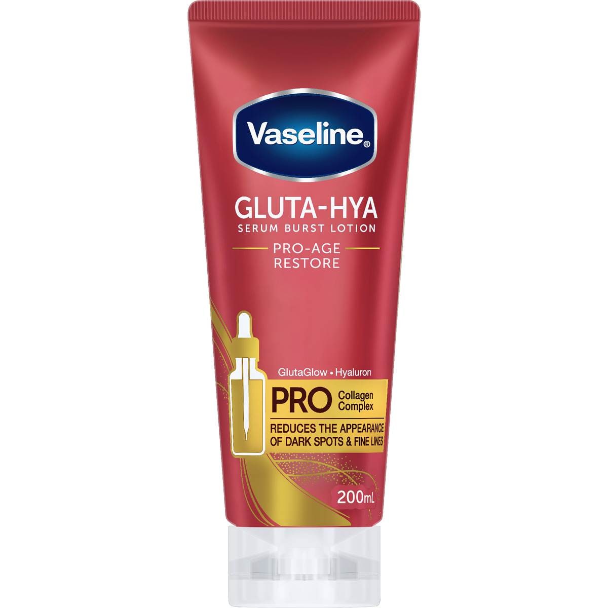Vaseline Gluta-Hya Body Lotion Pro-Age Restore 200mL