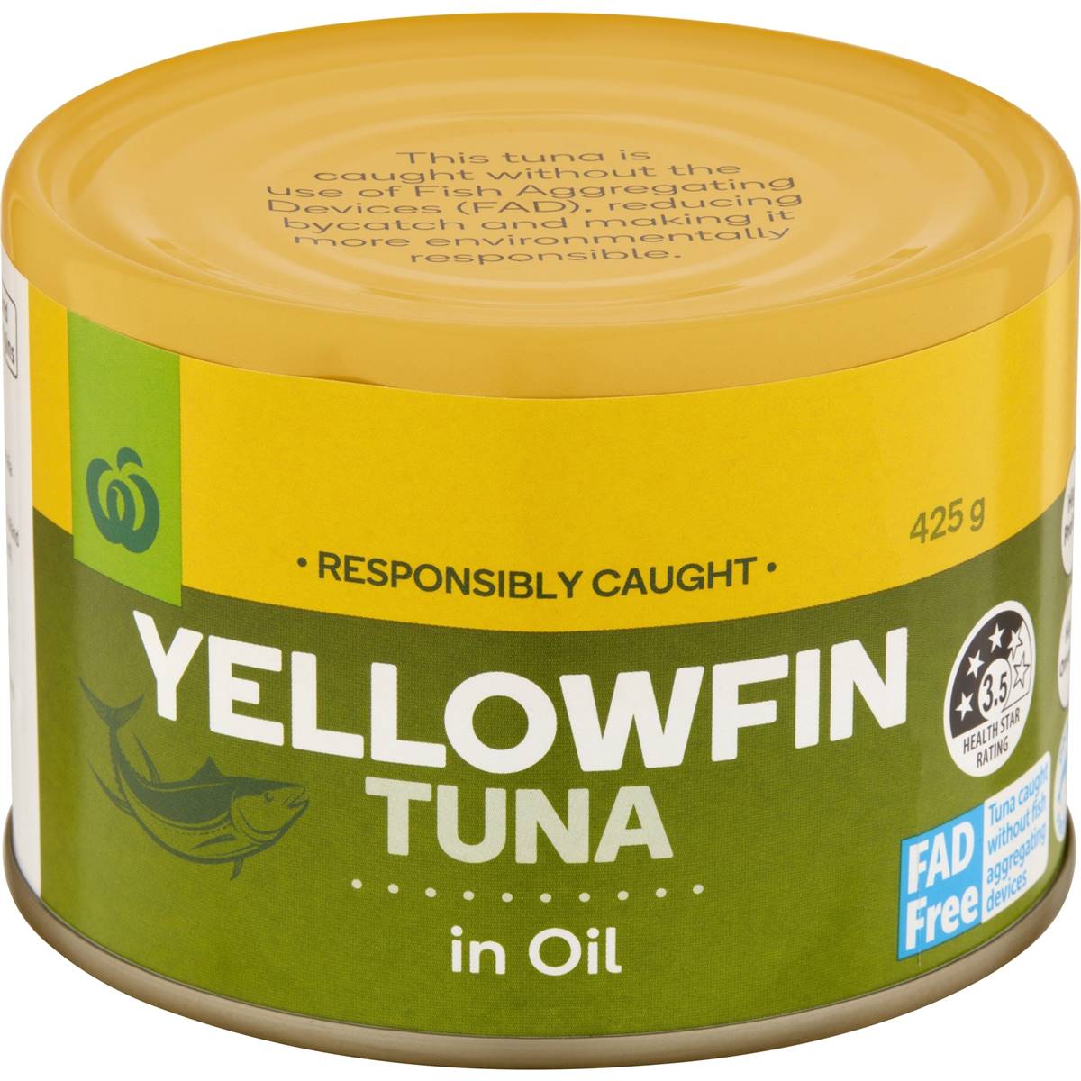 Woolworths Yellowfin Tuna In Oil