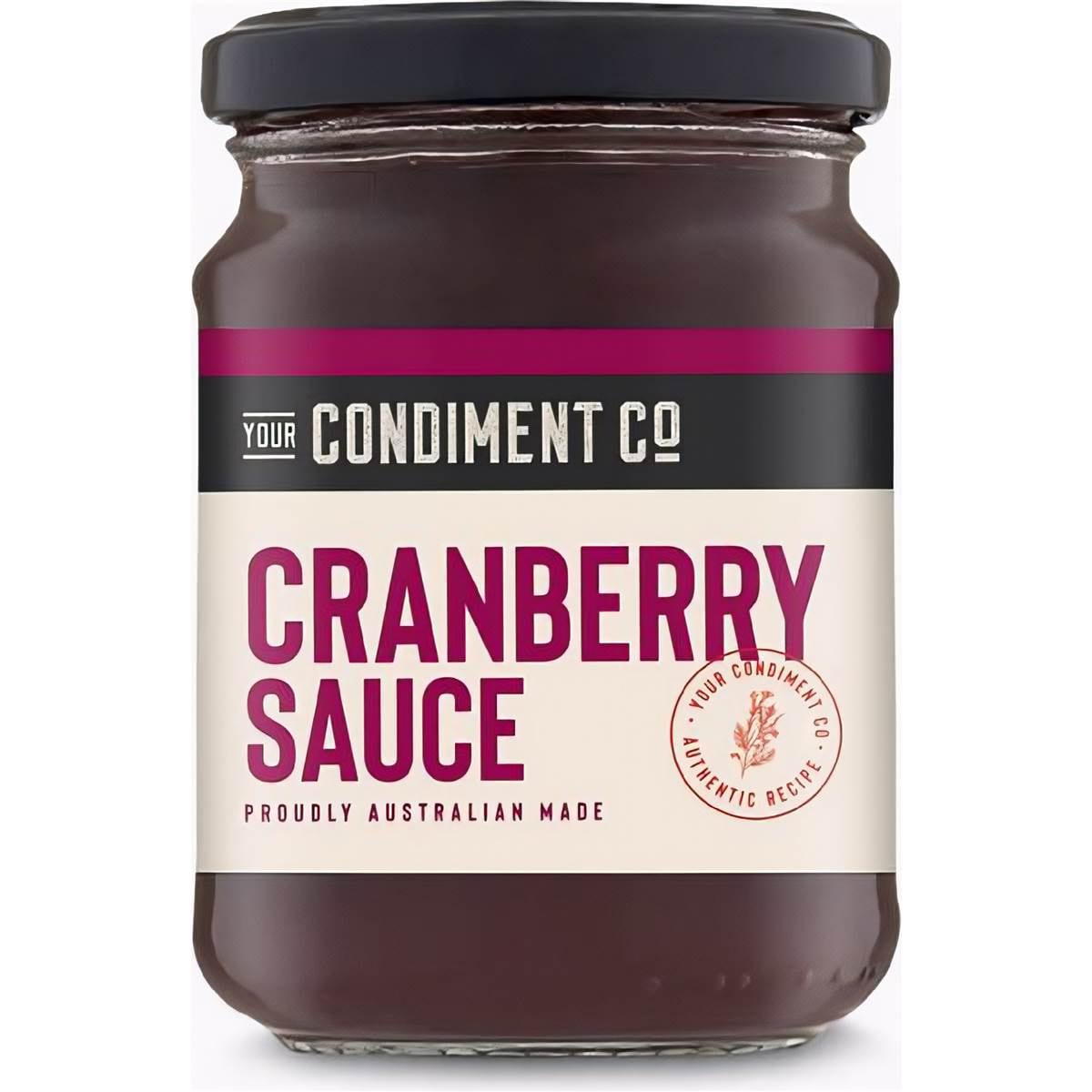 Your Condiment Co Cranberry Sauce 275g