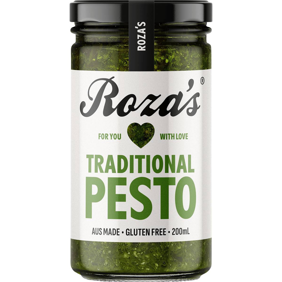 Roza's Traditional Pesto 200mL