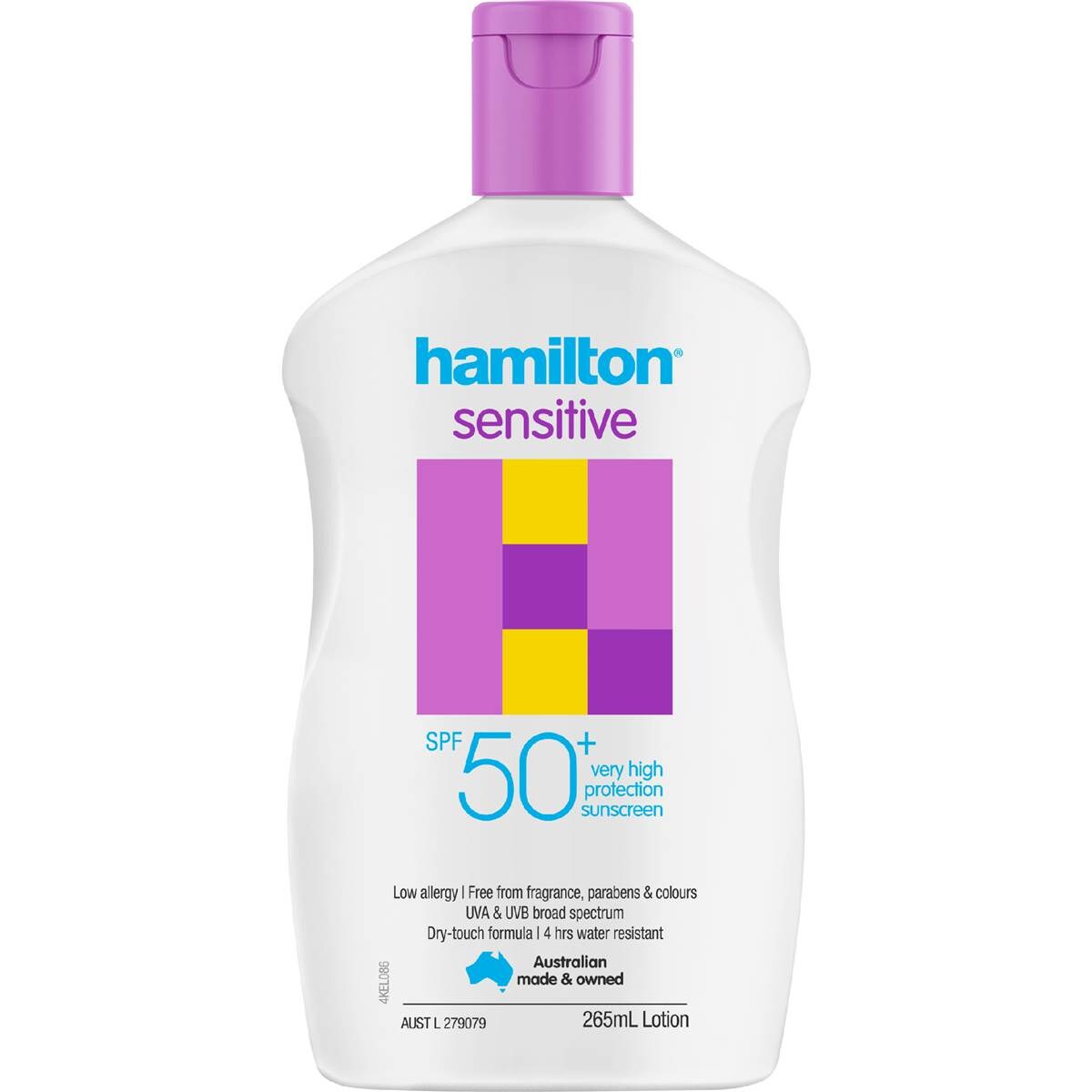 Hamilton SPF 50+ Sensitive Sunscreen Lotion