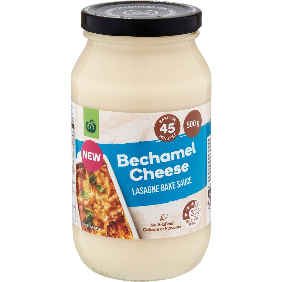 Woolworths Bechamel Cheese Lasagne Bake Sauce
