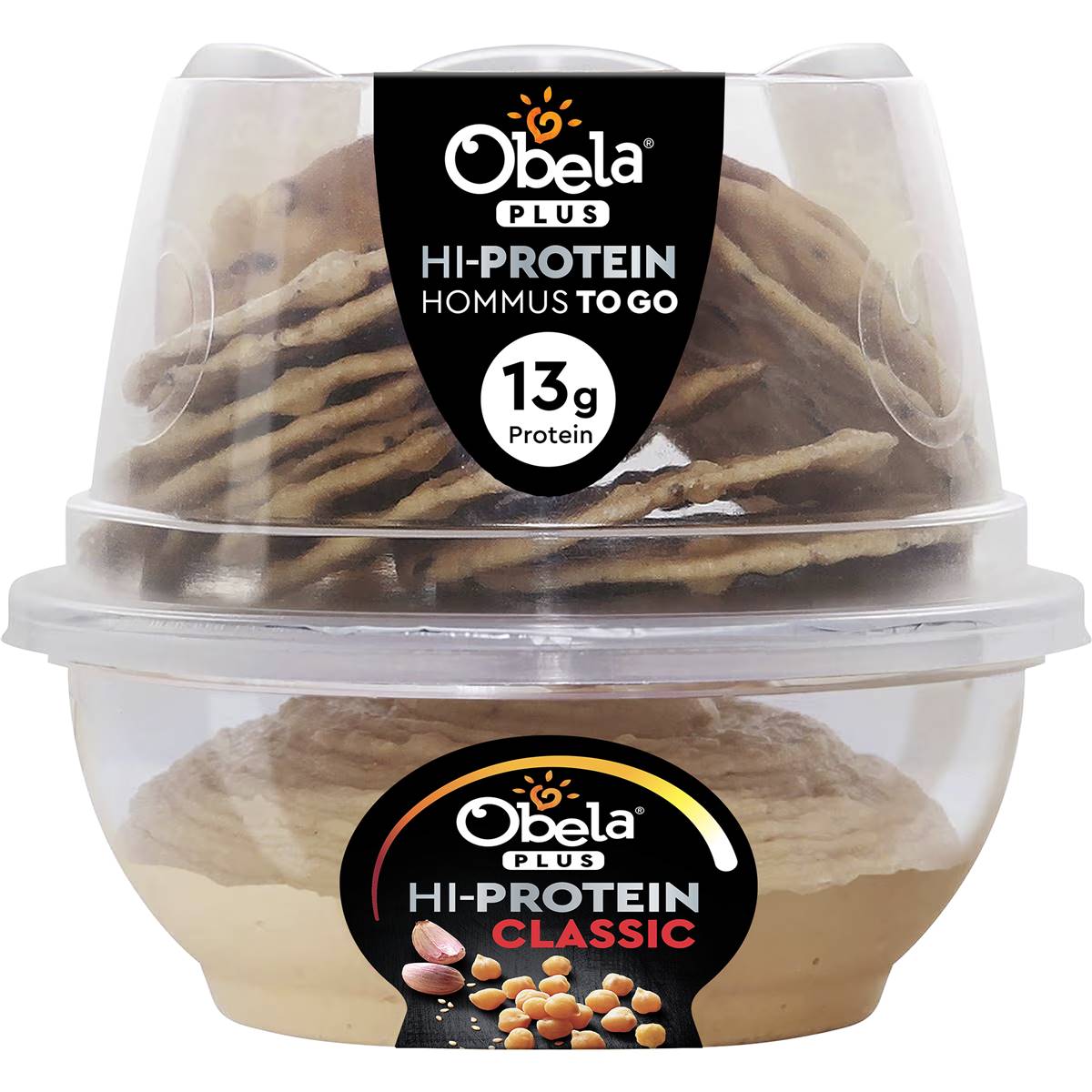 Obela Hi Protein Hommus To Go