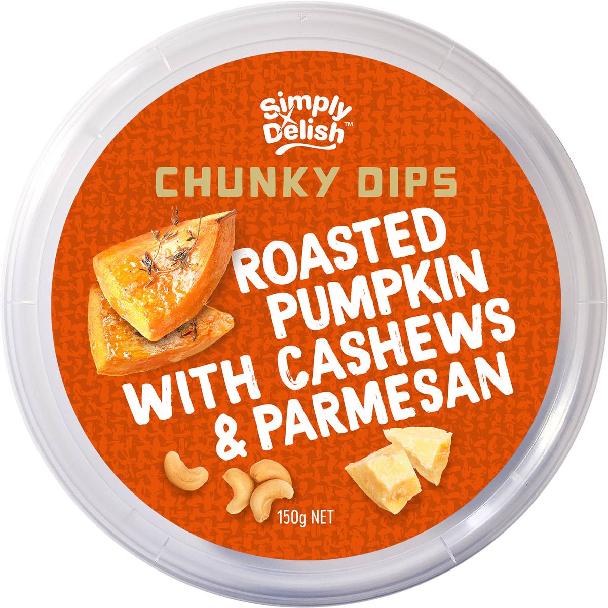 Simply Delish Roasted Pumpkin With Cashews & Parmesan