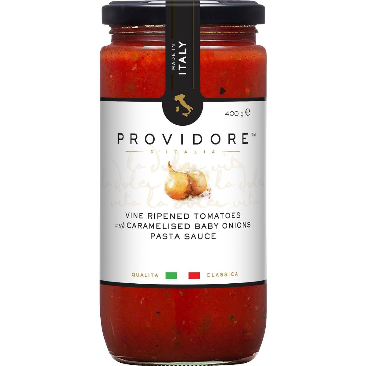 Providore Vine Ripened Tomato Pasta Sauce With Caramelised Onion 400g