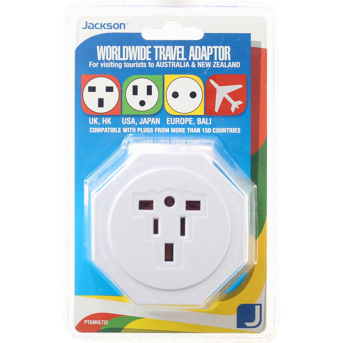 Jackson Worldwide Travel Adaptor