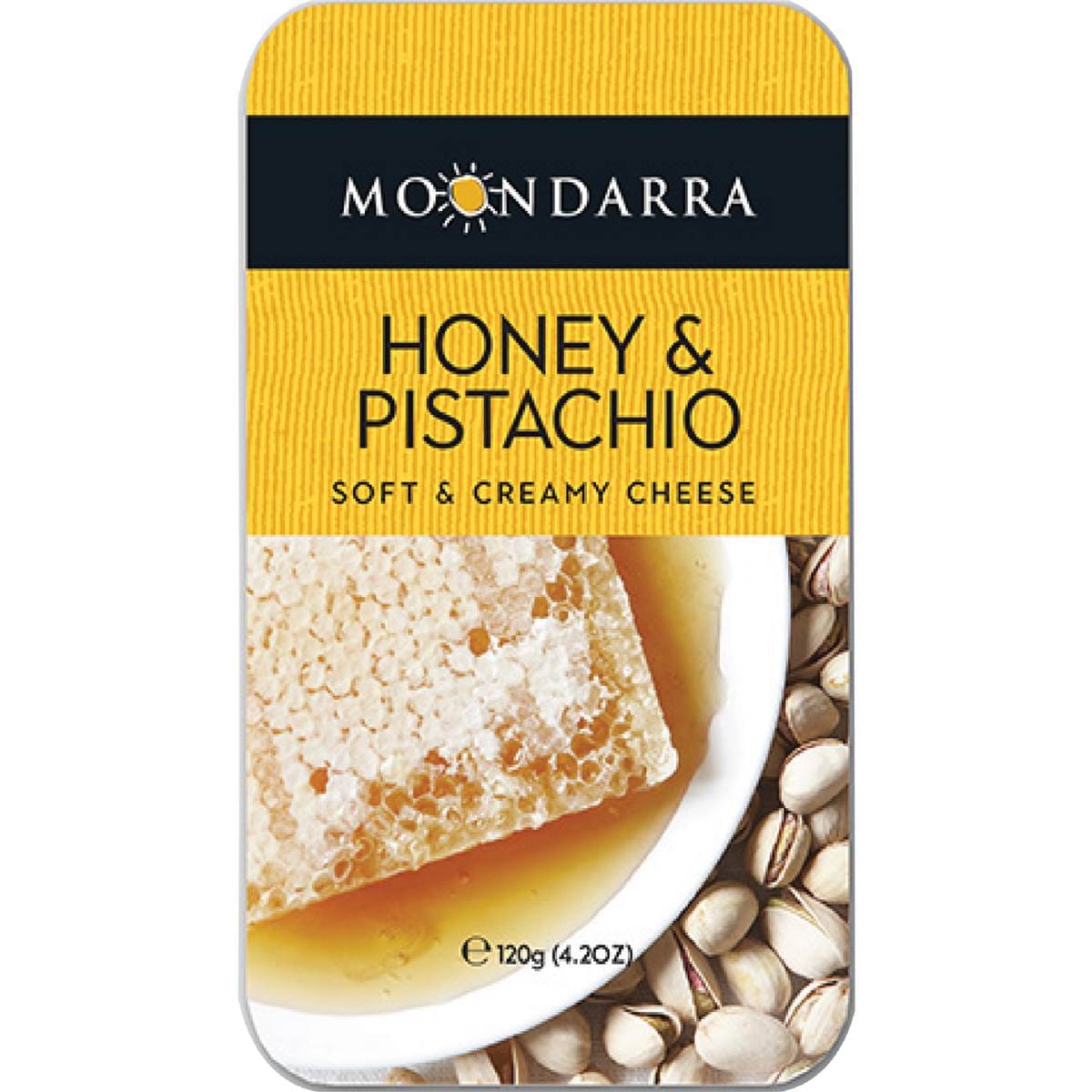 Moondarra Cream Cheese Honey & Pistachio 120g