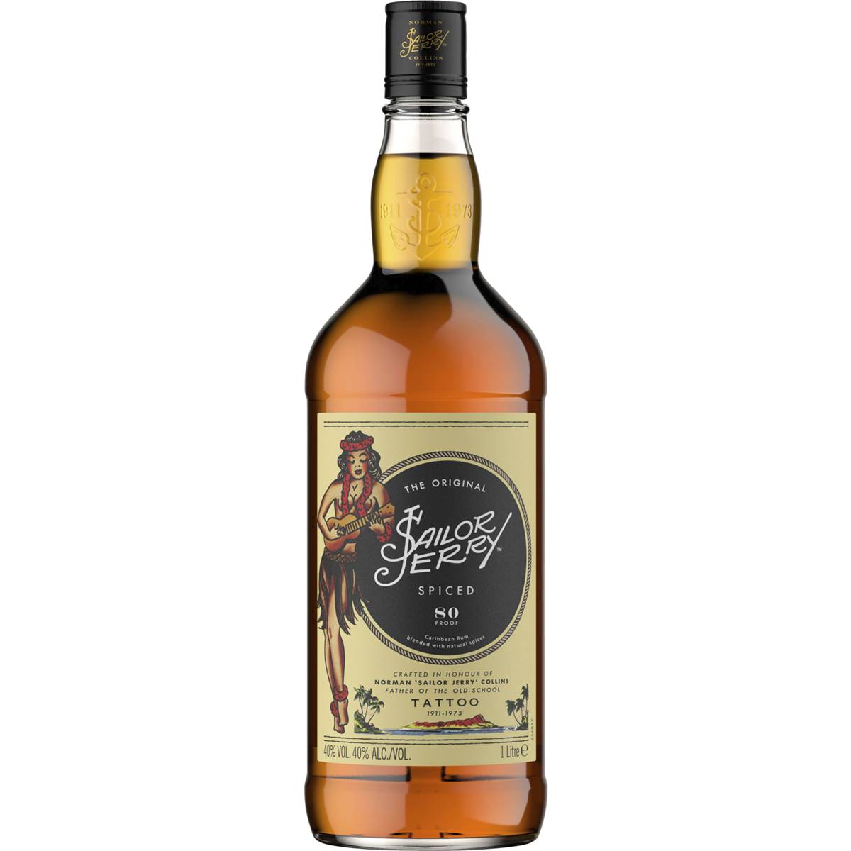 Calories in Sailor Jerry Spiced Rum