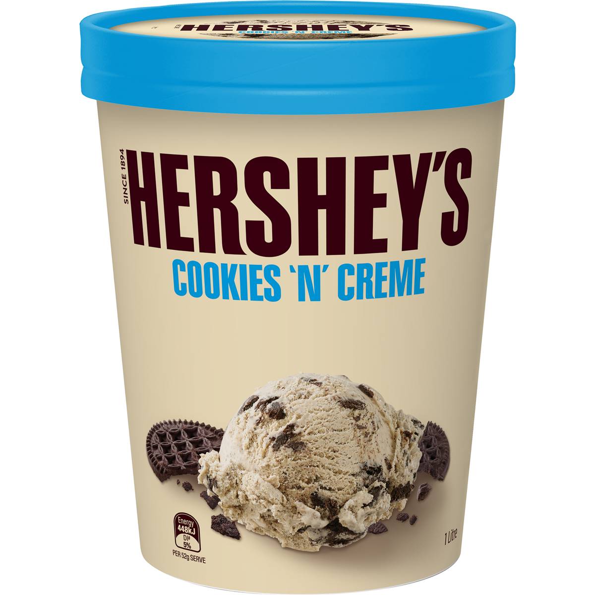 Hershey's Cookies 'N' Creme Tub 1L