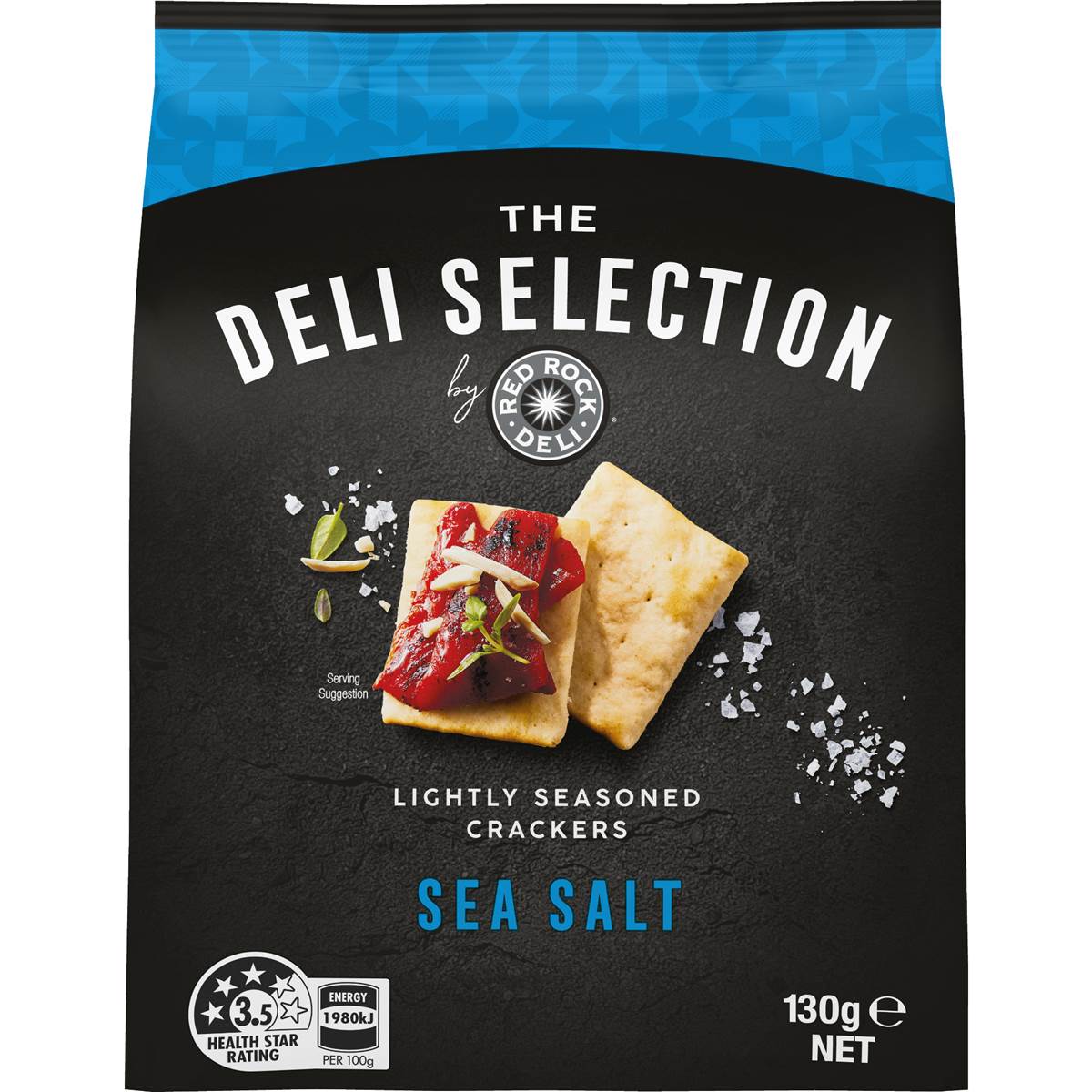 Red Rock Deli Selection Crackers Sea Salt