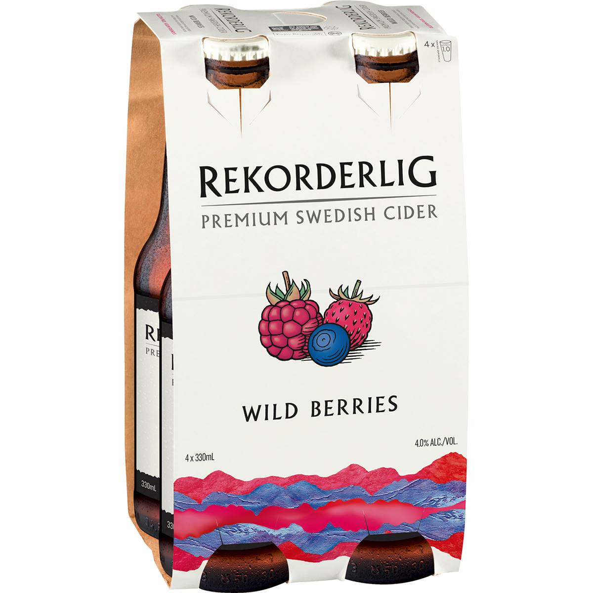 Calories in Rekorderlig Wild Berries Cider Bottle
