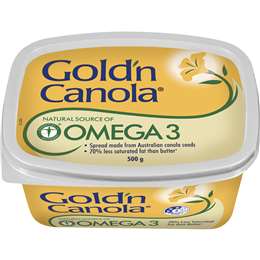 Gold N Canola Margarine 500g Woolworths