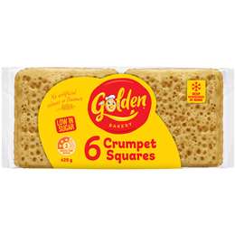 Crumpet Squares