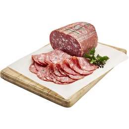 Mild Soppressa Salami Sliced From The Deli per