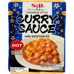 Japanese Style Hot Curry Sauce With Vegetables