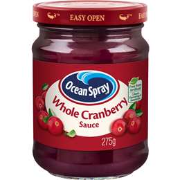 Fruit Sauce Cranberry Whole Berry