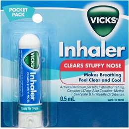 vicks nasal decongestant inhaler
