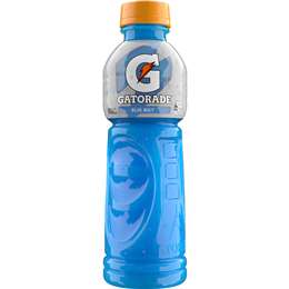 Gatorade Sports Drinks Blue Bolt Electrolyte Hydration Bottle 600ml