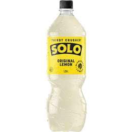 Original Lemon Soft Drink Bottle
