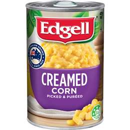 edgell creamed corn creamed 420g woolworths