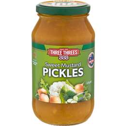Sweet Mustard Pickles