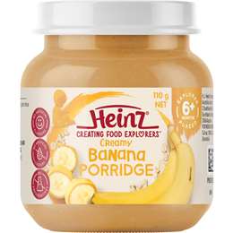 heinz banana porridge 7 months