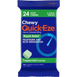 Heartburn & Indigestion Relief Chewy Peppermint