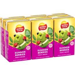 Fruit Drink Poppers Summer Berries