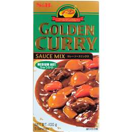 S&b Japanese Curry Mix Hot Golden 100g | Woolworths